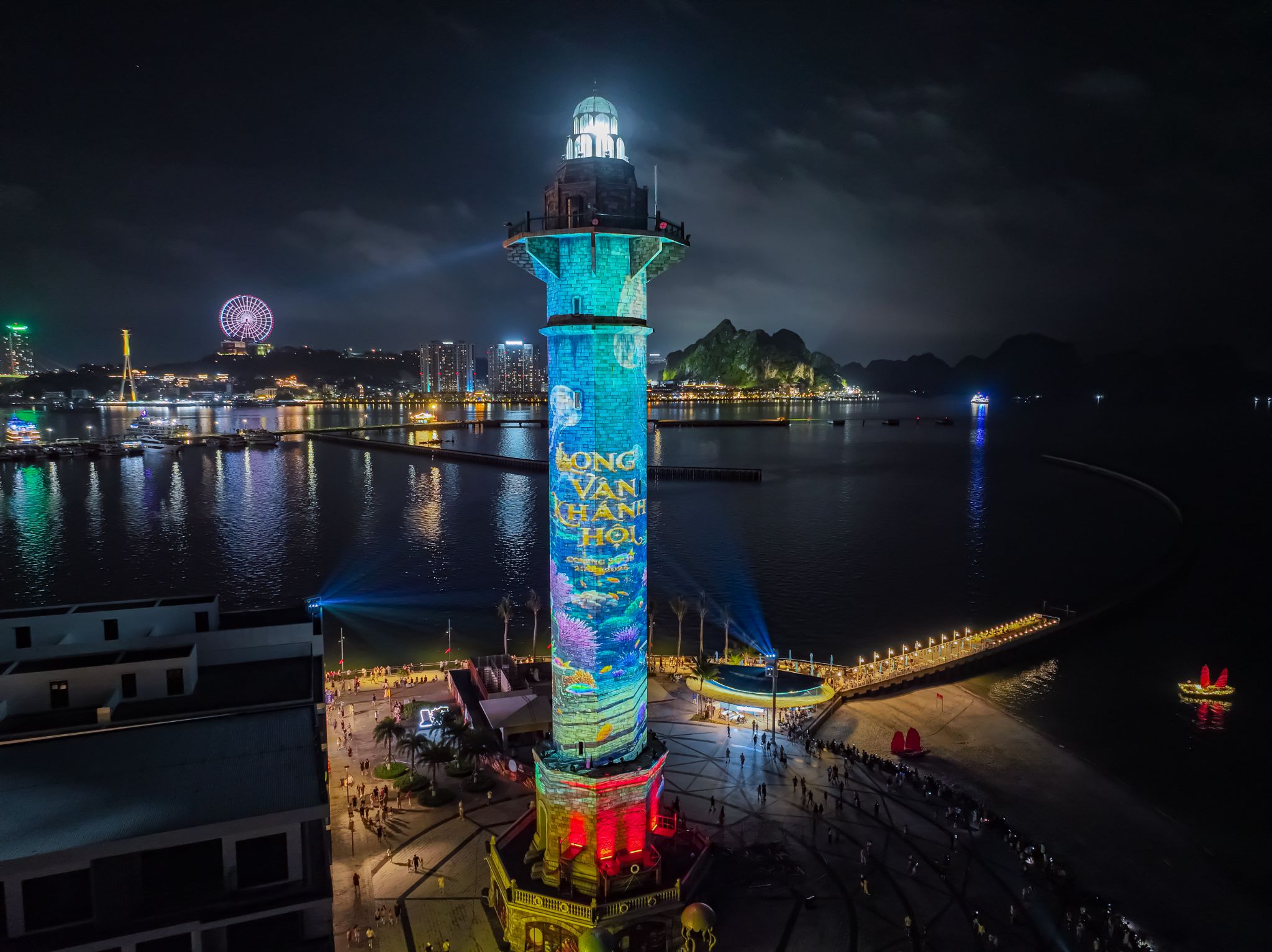 Show 3D Mapping Long Vân Khánh Hội