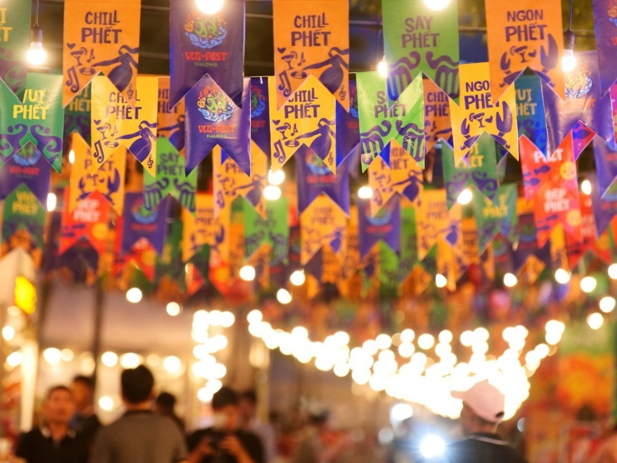 VUI-Fest Ha Long là khu giải trí đêm Bãi Cháy hot nhất hiện nay