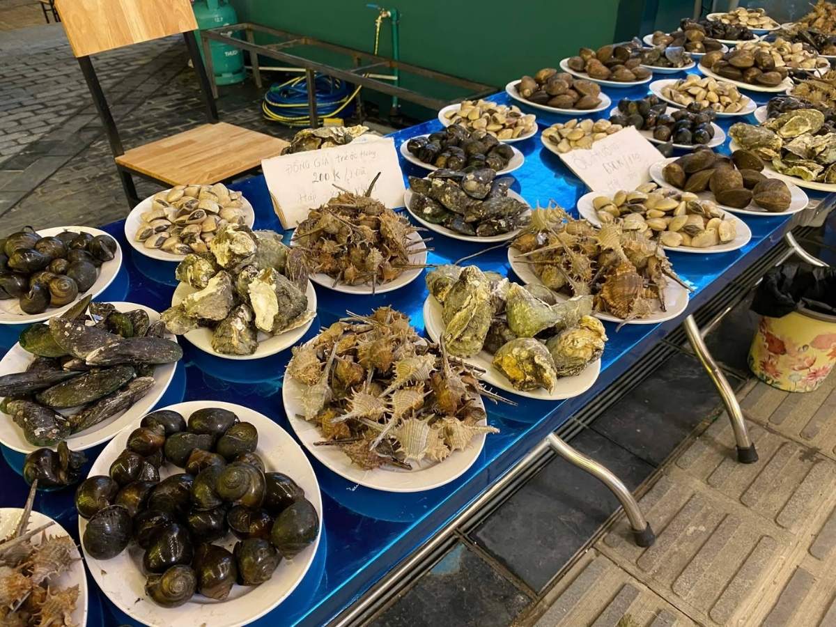 Hải sản luôn là lựa chọn hàng đầu khi ăn tối tại VUI-Fest Ha Long