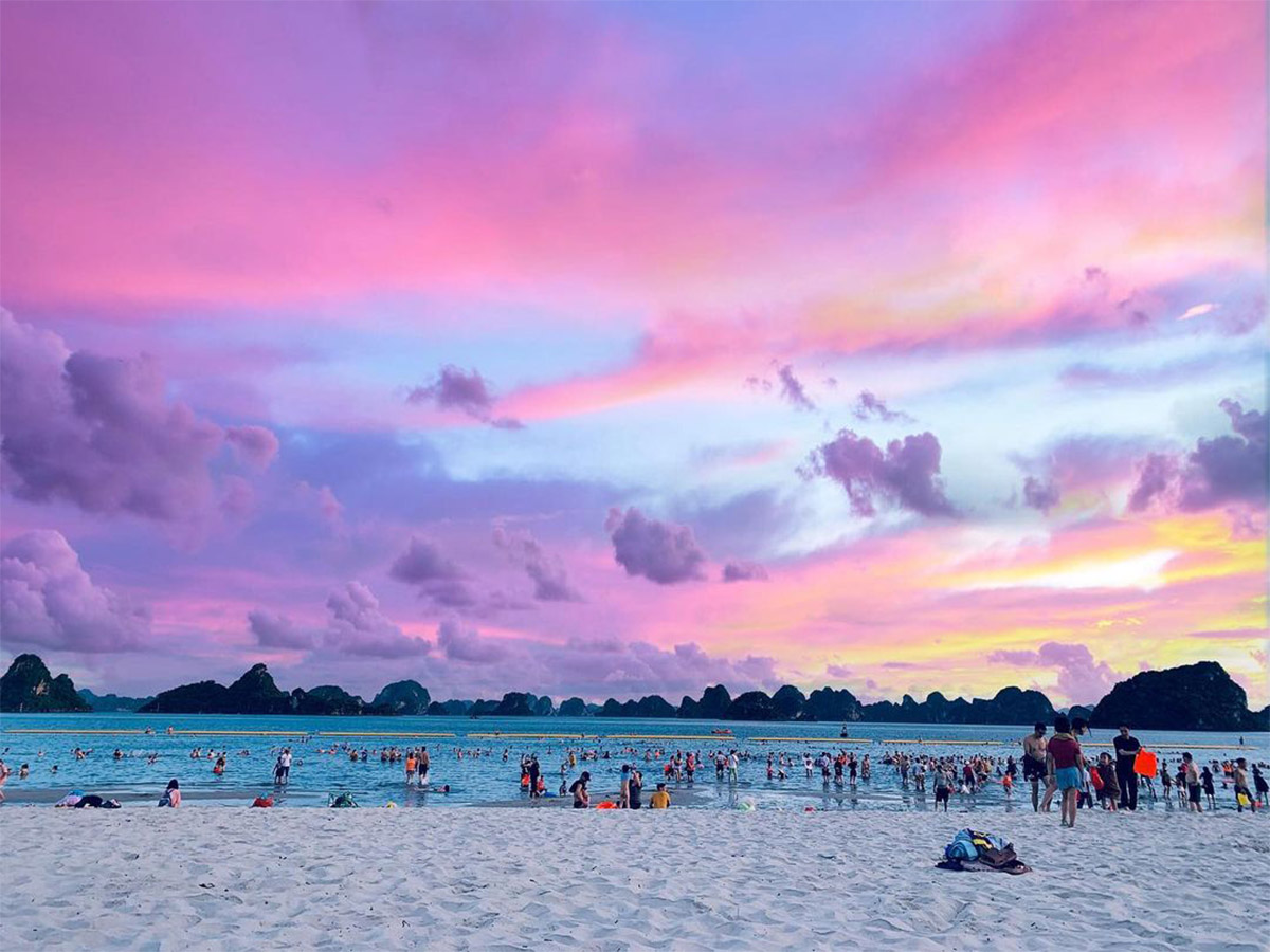 Tổng quan vài nét về bãi tắm Hòn Gai