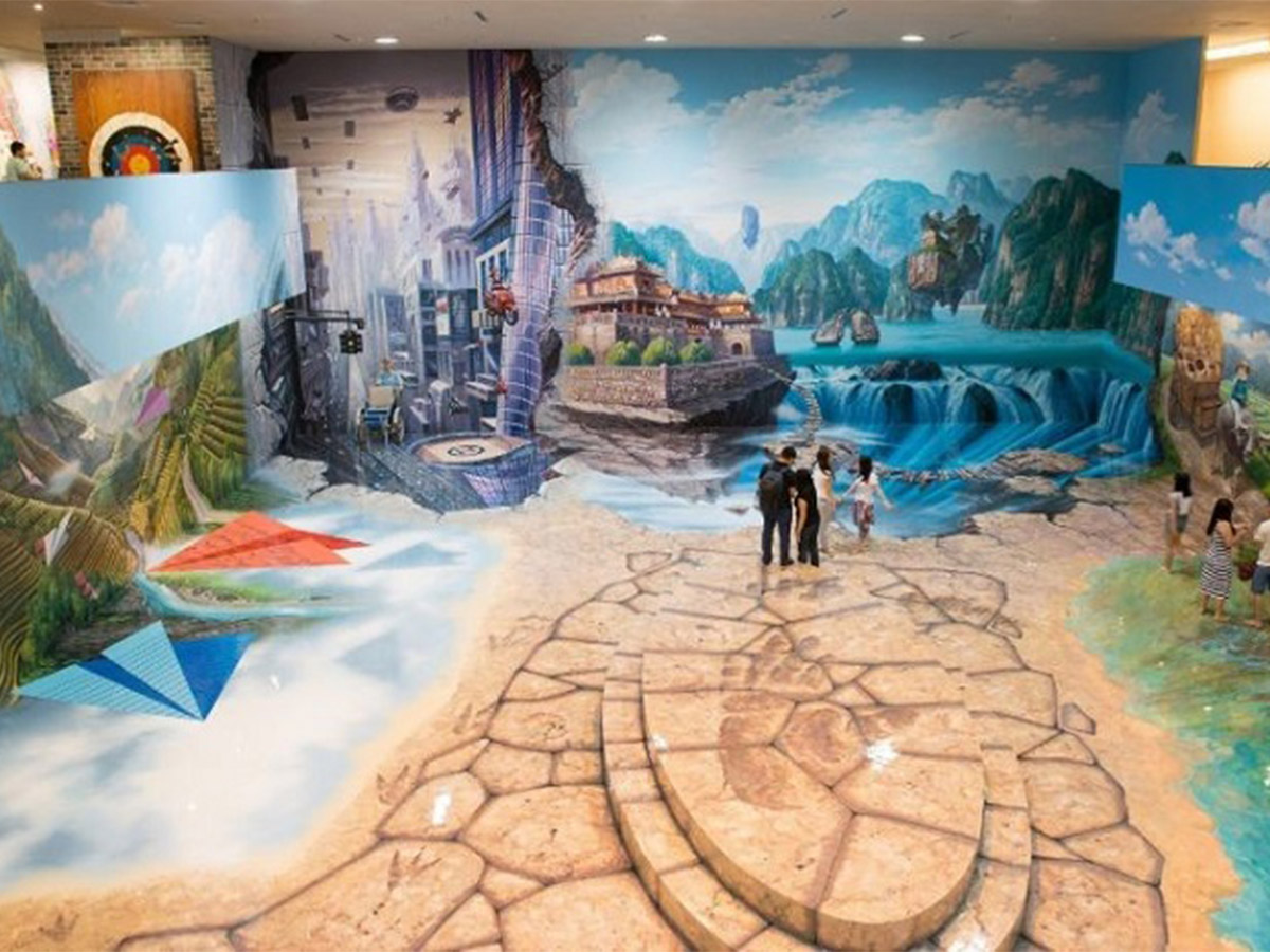 Trải nghiệm độc đáo tại bảo tàng tranh 3D Funny Art Hạ Long