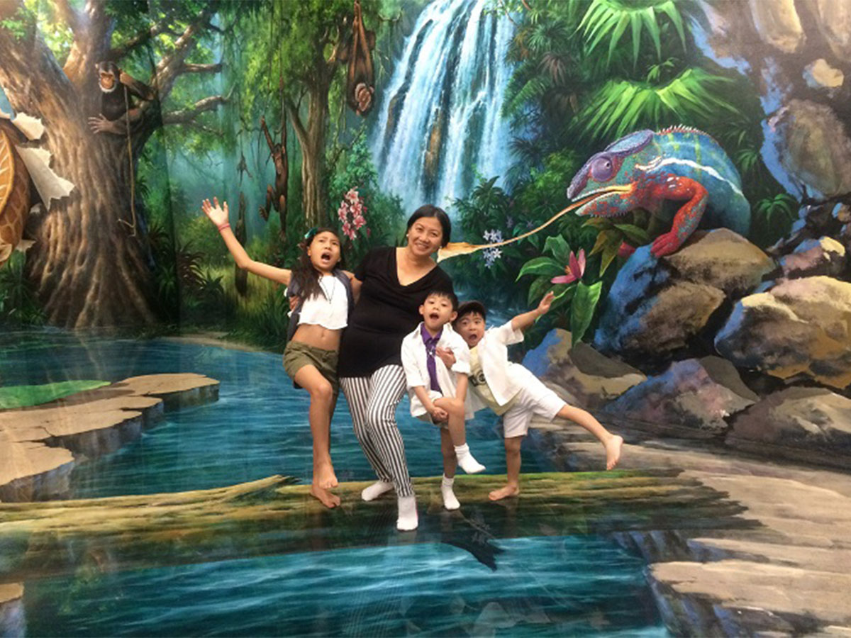 Không gian đa chủ đề tại bảo tàng tranh 3D Funny Art Hạ Long