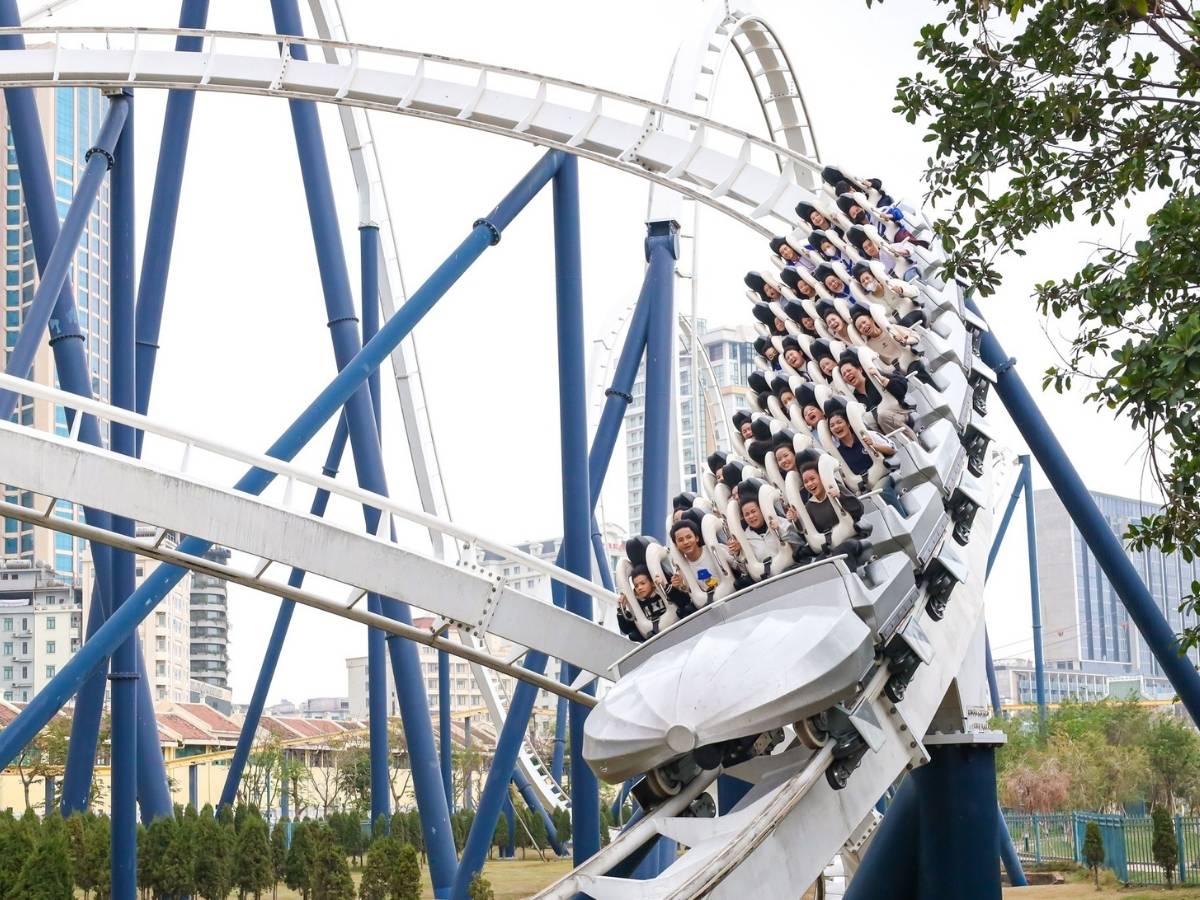Công viên Rồng, cầu Vàng thu nhỏ và các trò chơi cảm giác mạnh sẽ mang đến những trải nghiệm thú vị