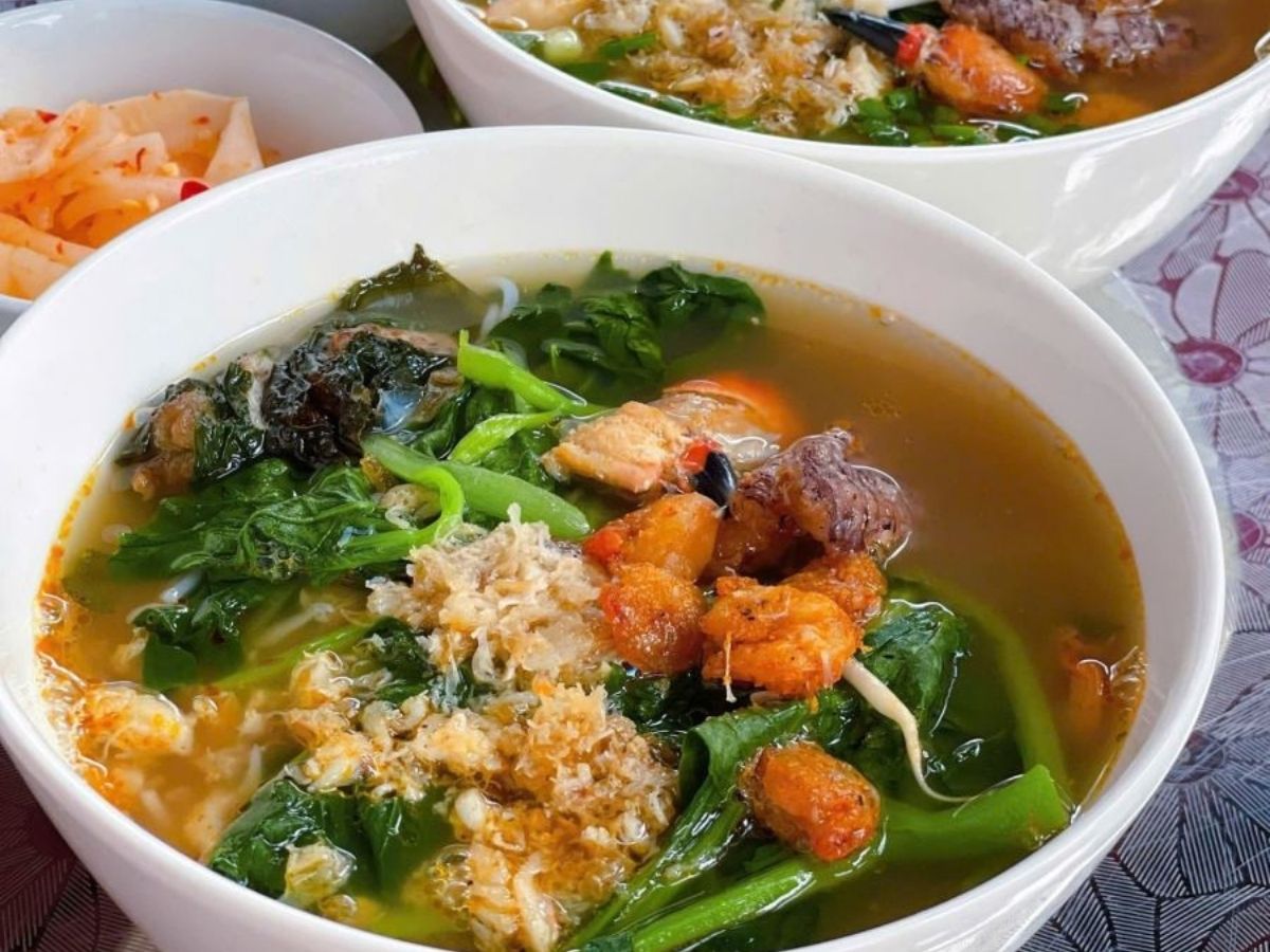 ún cù kỳ có nước dùng thanh mát mang hương vị "biển trong miệng"