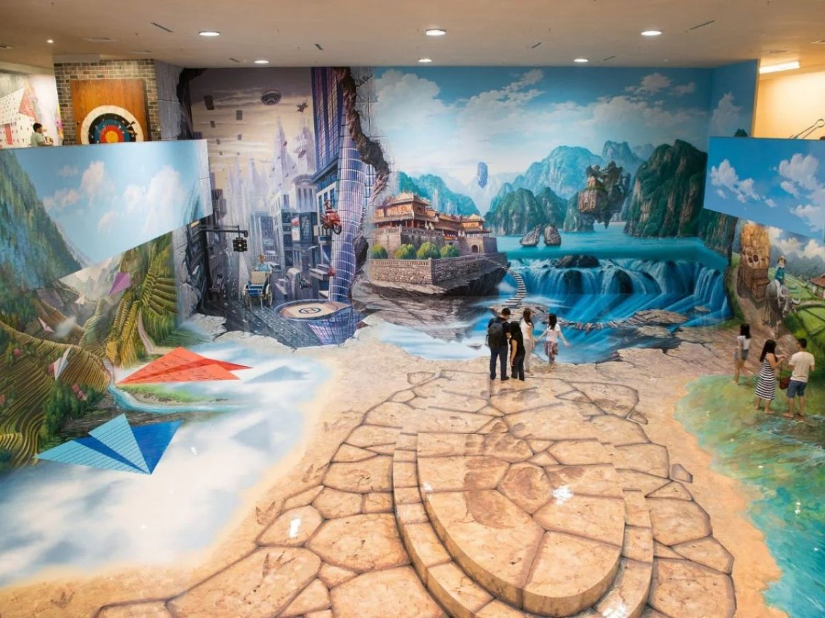 Du khách không chỉ là người thưởng thức mà còn là "nhân tố hoàn thiện" cho mỗi tác phẩm