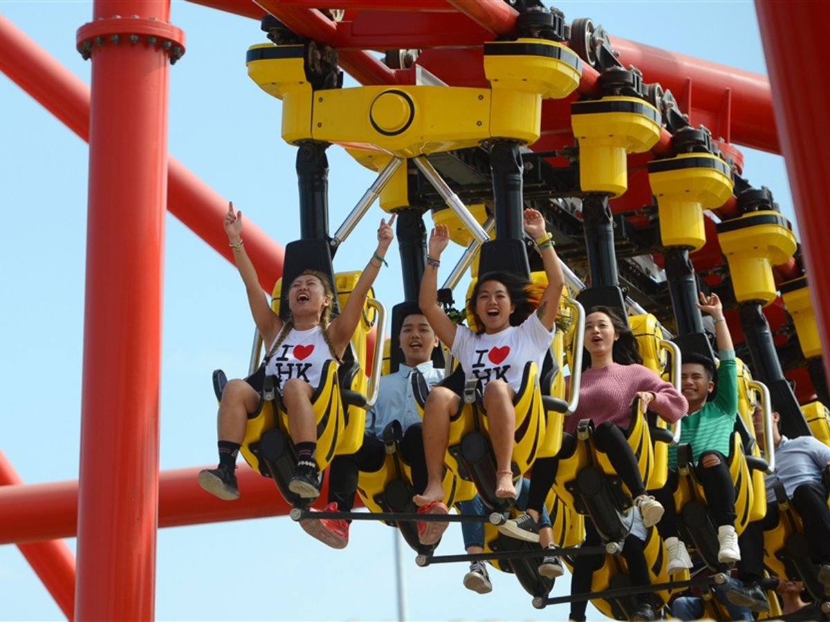 Tham gia các trò chơi cảm giác mạnh tại Sun World Ha Long