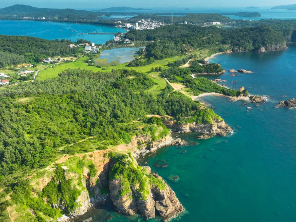 Đảo Cô Tô là nơi tận hưởng không gian thiên nhiên trong lành