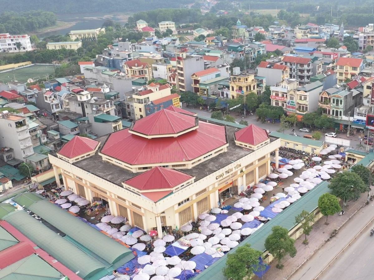 Chợ Tiên Yên là nơi hội tụ sản vật vùng Đông Bắc.