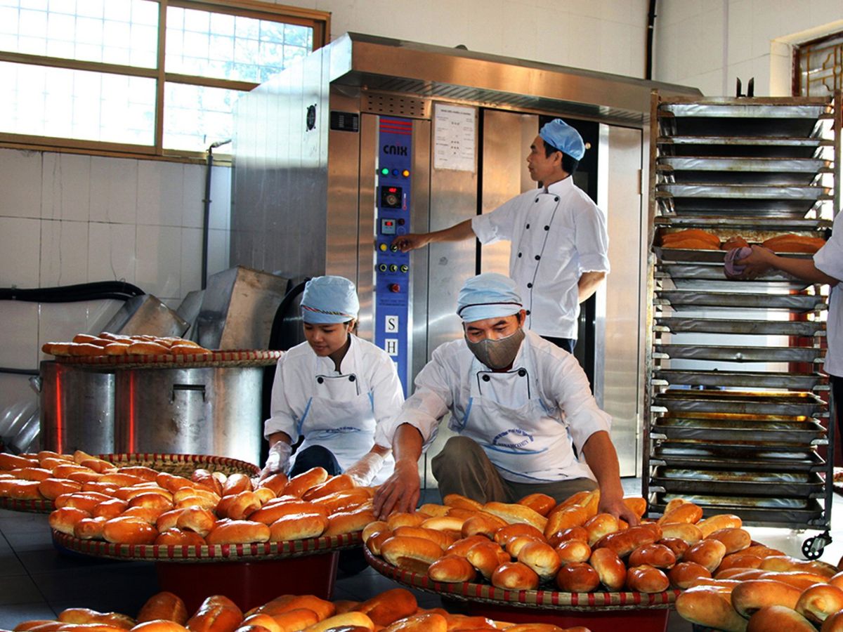 Lò bánh mì mỏ Quảng Ninh truyền thống.