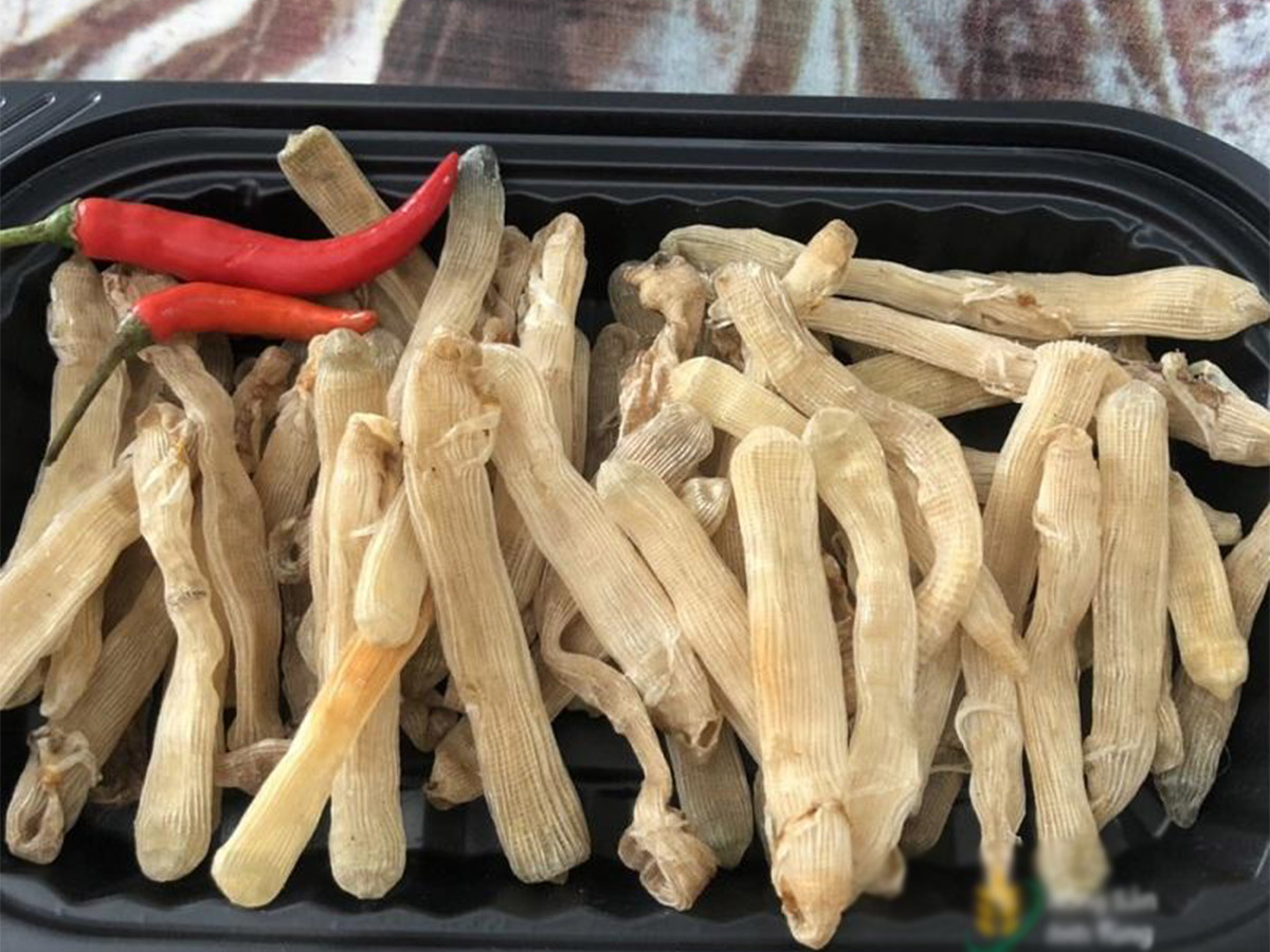 Khái quát vài thông tin về sá sùng khô Quảng Ninh