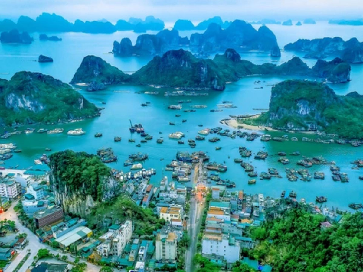 Điểm đến du lịch của thành phố Cẩm Phả Quảng Ninh. 