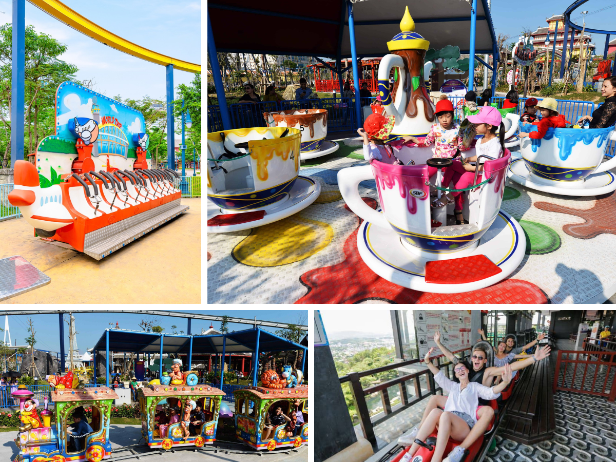 Thế giới trò chơi kỳ diệu dành cho bé tại Công viên Rồng Hạ Long - không gian tuổi thơ đầy màu sắc. (Nguồn: Sưu tầm)