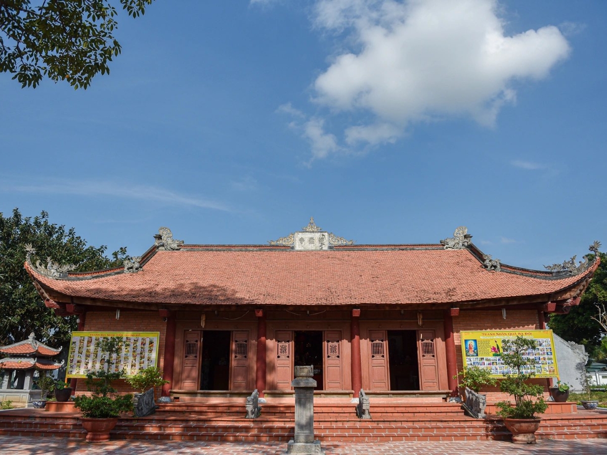 Chùa Bắc Mã tọa lạc trên địa bàn thôn Bắc Mã, xã Bình Dương, thành phố Đông Triều, tỉnh Quảng Ninh (Nguồn: Sưu tầm)