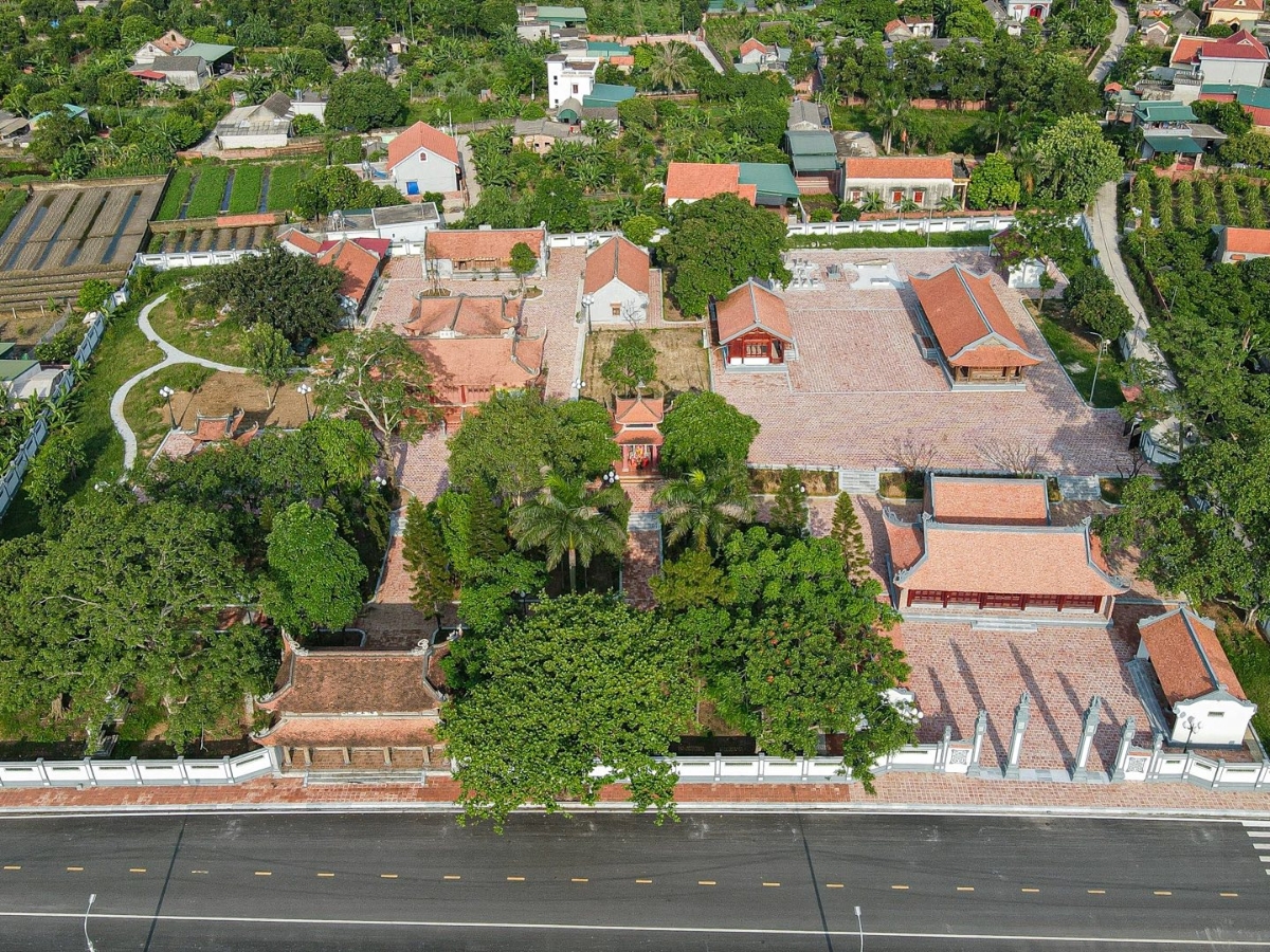 Toàn cảnh chùa Bắc Mã Đông Triều (Nguồn: Sưu tầm)