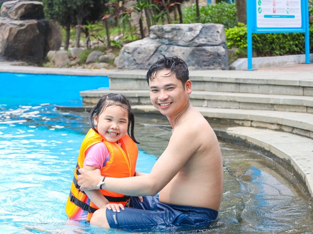 Điểm hấp dẫn nhất khi đến Công viên Lốc Xoáy chính là cảm giác “giải nhiệt” đúng nghĩa giữa thời tiết nắng nóng.