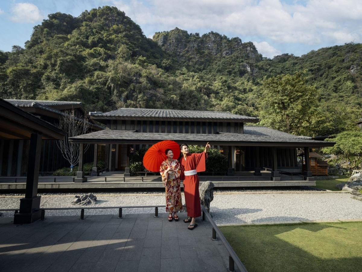 Yoko Onsen Quang Hanh là nơi lý tưởng để thư giãn trong chuyến du lịch Quảng Ninh tháng 12.
